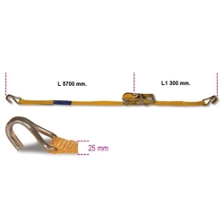 vendita online Cricchetto con ganci uncino da 6 mt. art.8180-6 Sistemi di sollevamento, ancoraggio, legatura Robur